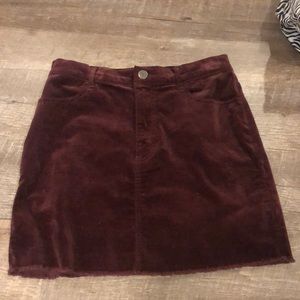 Forever 21 Maroon Skirt